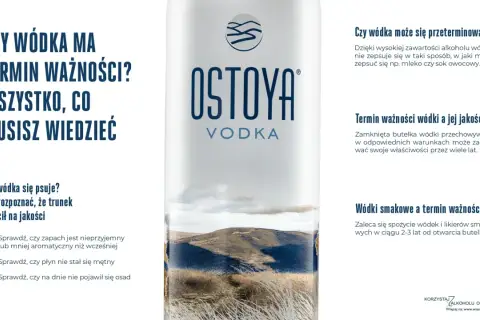 Czy wódka ma termin ważności? Dowiedz się, jak rozpoznać, czy trunek stracił na jakości i czy wódka może się przeterminować.
