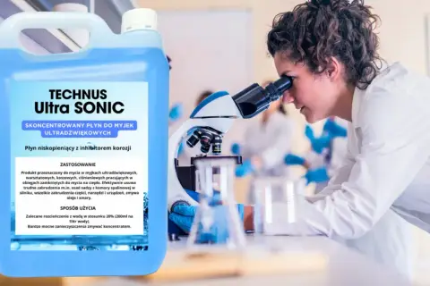 Technus Ultra Sonic – skoncentrowany płyn do myjki ultradźwiękowej. Skutecznie usuwa trudne zabrudzenia, oleje i smary.