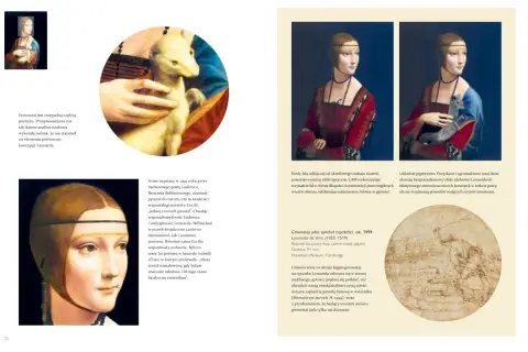 Portret kobiety z gronostajem, symbol czystości. Leonardo da Vinci, ok. 1494. Rysunek z Fitzwilliam Museum.
