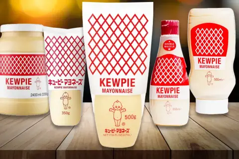 Various Kewpie mayonnaise bottles and jars. Does Kewpie mayo need to be refrigerated? Check the label for storage instructions.