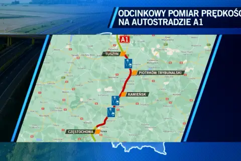 Odcinkowy pomiar prędkości A1: Gdzie, jak działa i jak uniknąć kary?