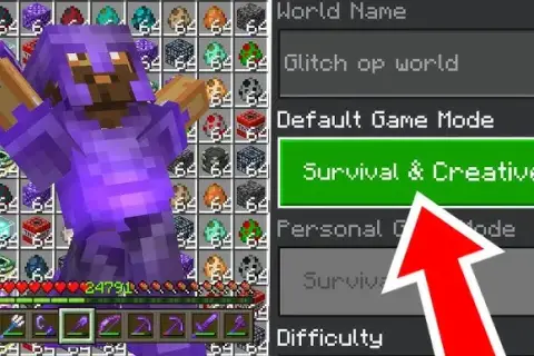Minecraft: Zmień Creative na Survival! Komendy i uprawnienia