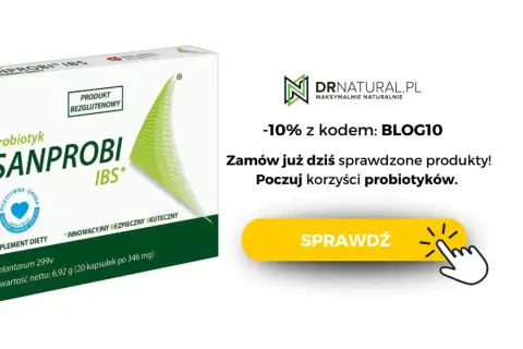 Czy probiotyk można brać na czczo? Sanprobi IBS to innowacyjny, bezpieczny i skuteczny probiotyk. Sprawdź korzyści!