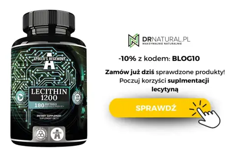 Suplement diety Lecithin 1200. Odkryj korzyści lecytyny dla Twojego organizmu. Zamów z rabatem!