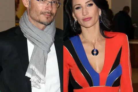 Maciej Myszkowski i jego ukochana, w stylizacjach sugerujących romans.