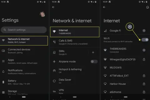 Jak sprawdzić hasło do Wi-Fi Orange Funbox? Wchodzimy w Ustawienia > Sieć i internet > Internet. Następnie klikamy w nazwę sieci i szukamy hasła.
