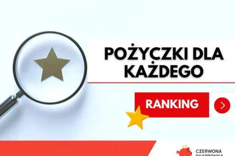 Szukasz pożyczki bez odmowy? Lupa wskazuje gwiazdkę, symbolizującą najlepsze oferty. Sprawdź ranking pożyczek dla każdego.