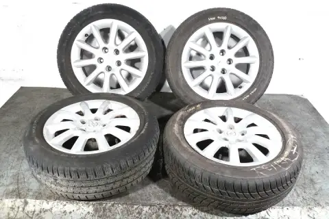 Cztery felgi aluminiowe do Opla Astry H. Rozstaw śrub 5x110. Idealne na zimę i lato.