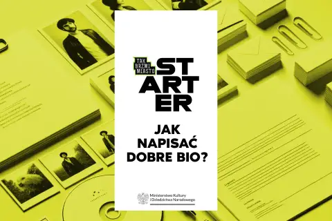 Starter. Jak napisać dobre bio? Inspiracje i wskazówki, by stworzyć fajne biogramy.