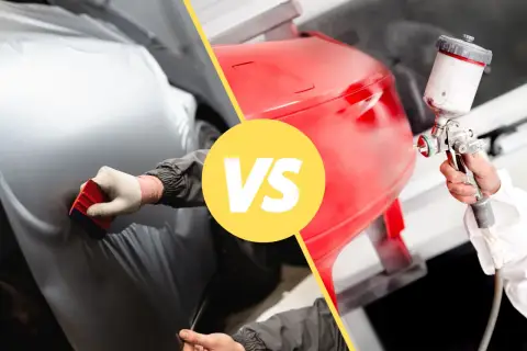 Porównanie oklejania samochodu folią vs malowania. Sprawdź oklejenie samochodu cenę i wybierz najlepszą opcję dla siebie.