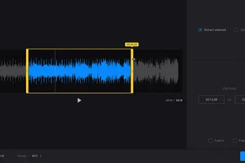 Przycinacz muzyki: Jak szybko edytować utwory audio online