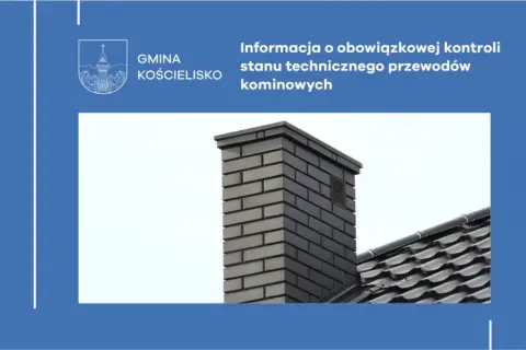 Gmina Kościelisko informuje o obowiązkowej kontroli stanu technicznego przewodów kominowych. Na zdjęciu nowoczesny komin na dachu.