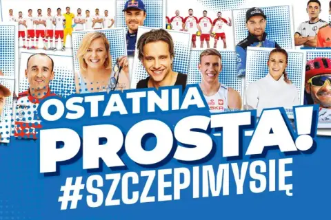 Znani sportowcy i celebryci zachęcają do szczepienia covid. #szczepimysię dla zdrowia!