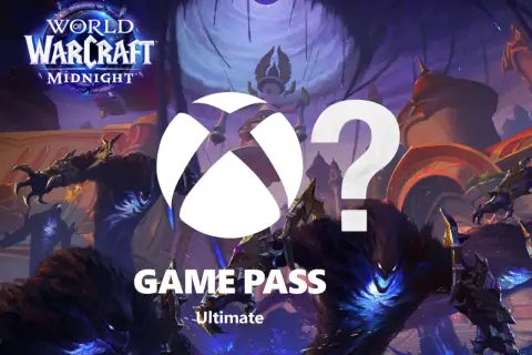 World of Warcraft Midnight na Xbox z Game Pass Ultimate. Mroczne stwory i tajemnicza architektura.