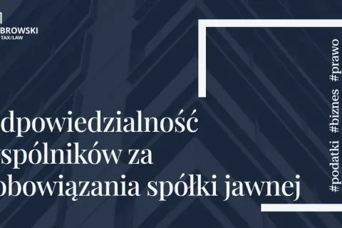 Odpowiedzialność wspólników za zobowiązania spółki jawnej. #podatki #biznes #prawo
