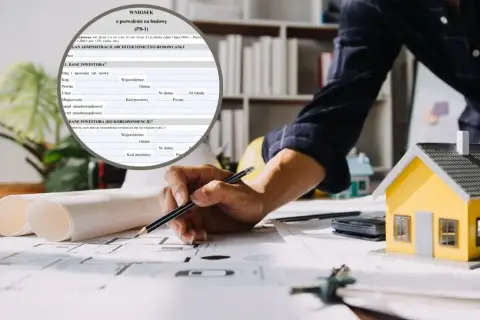 Wniosek o pozwolenie na budowę. Zastanawiasz się, ile kosztuje pozwolenie na budowę? Dokument zawiera dane inwestora i adres korespondencyjny.