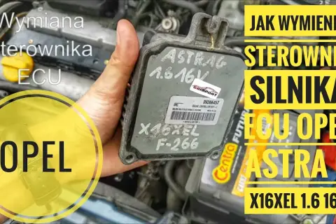 Gdzie znajduje się sterownik silnika Astra G? Odkryj łatwe lokalizacje
