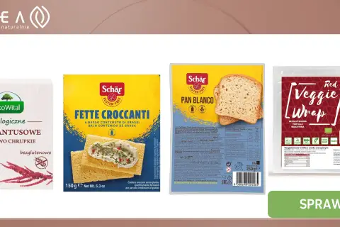 Szukasz co zamiast chleba na diecie? Amarantusowe pieczywo chrupkie, bezglutenowe wafle ryżowe i warzywne tortille to zdrowe alternatywy.