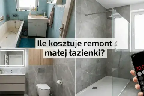 Przed i po metamorfozie łazienki. Sprawdź, jaki jest remont łazienki koszt i jak odnowić małe wnętrze.