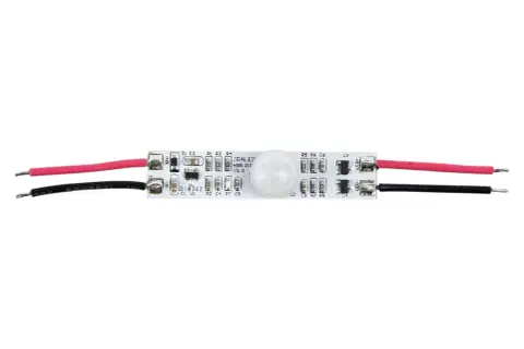 Moduł czujnika ruchu z przewodami, idealny do automatycznego włączania taśmy LED.