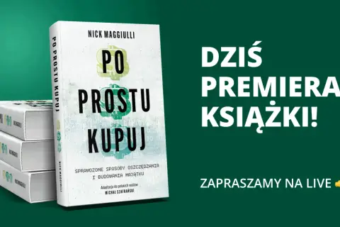 Dziś premiera książki "Po prostu kupuj"! Dowiedz się, jak zaplanować premierę książki krok po kroku. Zapraszamy na live!