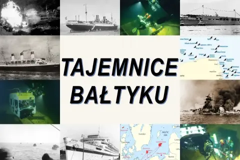 Tajemnice Bałtyku: wraki, okręty, nurkowie i mapa pokazująca, ile ma Bałtyk w najgłębszym miejscu.