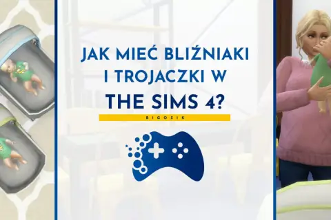 Jak mieć bliźniaki w The Sims 4? Dwa maluchy w kołyskach i mama z dzieckiem.