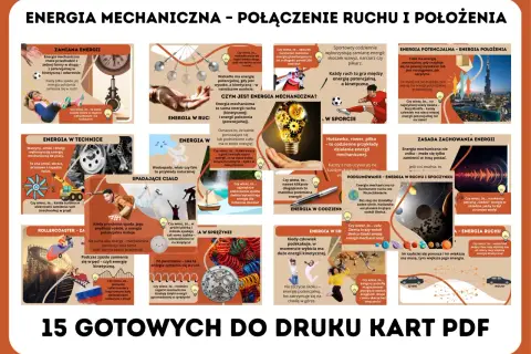 Energia mechaniczna to suma energii ruchu i położenia. Zobacz przykłady jej przemian w sporcie, technice i codziennym życiu.