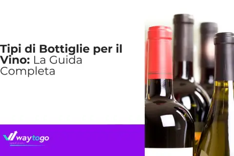 Una guida completa ai tipi di bottiglie per il vino, con immagini di diverse bottiglie.