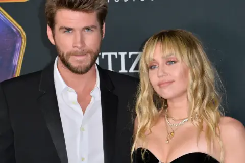 Liam Hemsworth, mąż Miley Cyrus, na premierze Avengers: Endgame.