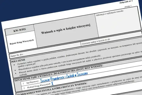 Wpis do księgi wieczystej - poznaj wszystkie koszty i opłaty