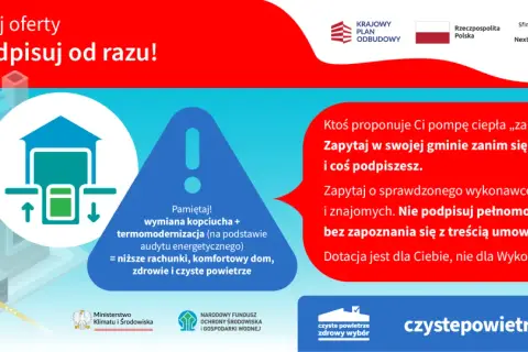 Program Czyste Powietrze 2026: wymiana kopciucha, termomodernizacja dla niższych rachunków i zdrowia. Sprawdź oferty, nie podpisuj od razu!