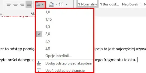 Co to interlinia w Wordzie i jak poprawić czytelność dokumentów?
