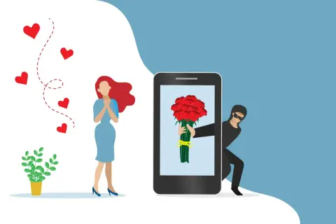 Oszuści matrymonialni na WhatsApp podszywają się pod zakochanych, wysyłając kwiaty na ekranie telefonu. Uważaj na fałszywe uczucia!