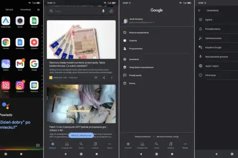 Jak włączyć Asystenta Google? Na ekranie głównym telefonu wybierz ikonę Google, a następnie "Ustawienia" i "Asystent Google".