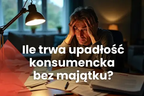 Upadłość konsumencka bez majątku: Oddłuż się w 6-12 miesięcy!