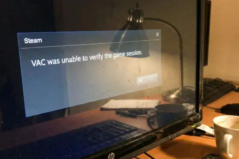 Komunikat Steam: VAC nie mógł zweryfikować sesji gry.
