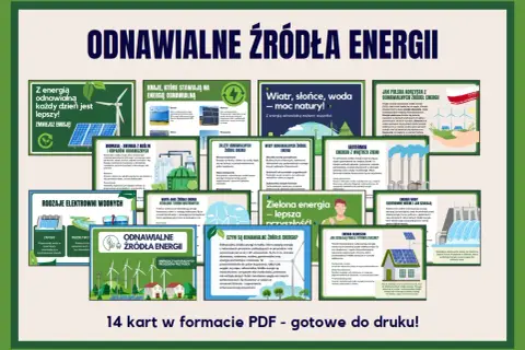 Odnawialne źródła energii to wiatr, słońce i woda. Z energią odnawialną każdy dzień jest lepszy!