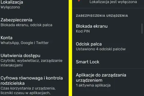 Ustawienia telefonu: blokada ekranu, kod PIN. Dowiedz się, jak usunąć pin z karty sim, szukając opcji zabezpieczeń.