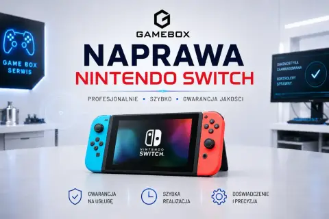 Profesjonalna naprawa Nintendo Switch. Szybkie kasowanie inspekcji i gwarancja jakości. Doświadczenie i precyzja.