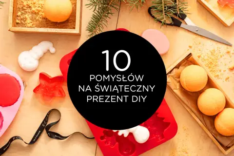 Pomysły na świąteczny prezent DIY: kule do kąpieli, foremki i ozdoby, które można dostać pod choinkę.
