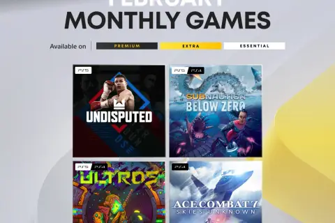 Gry w ramach PS Plus na luty 2026: Undisputed, Subnautica: Below Zero, Ultros i Ace Combat 7.