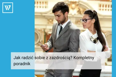 Para biznesowa, która uczy, jak radzić sobie z zazdrością o sukcesy innych.