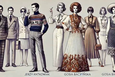 Elegancka kolekcja od polscy projektanci mody: Jerzy Antkowiak, Gosia Baczyńska i Gosia Baczyńska.