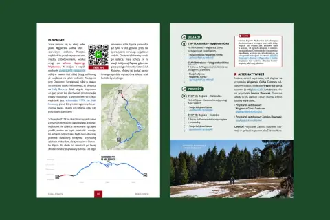 Trasa przez Beskid Żywiecki, od stacji Węgierska Górka do schroniska na Hali Boraczej, oferuje piękne widoki i ciekawe miejsca.