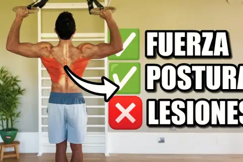 Ejercicios de calistenia para fortalecer la espalda y evitar lesiones