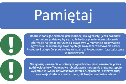 Pamiętaj o zasadach ochrony sygnalisty w pracy. Zgłaszaj naruszenia w dobrej wierze, dla dobra ogółu.