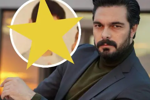 Halil İbrahim Ceyhan w garniturze, z zasłoniętą twarzą dziecka. Czy Halil İbrahim Ceyhan ma dzieci?