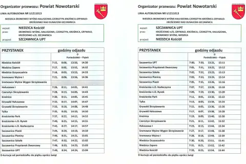 Rozkład jazdy: Niedzica Kościół - Szczawnica UPT, Sromowce Wyżne. Sprawdź bus cena i godziny odjazdu.