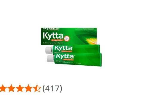 Kytta Schmerzsalbe: Bei Schmerzen und Schwellungen. Vorsicht bei der Anwendung, da Kytta Salbe gefährlich sein kann, wenn sie falsch angewendet wird.